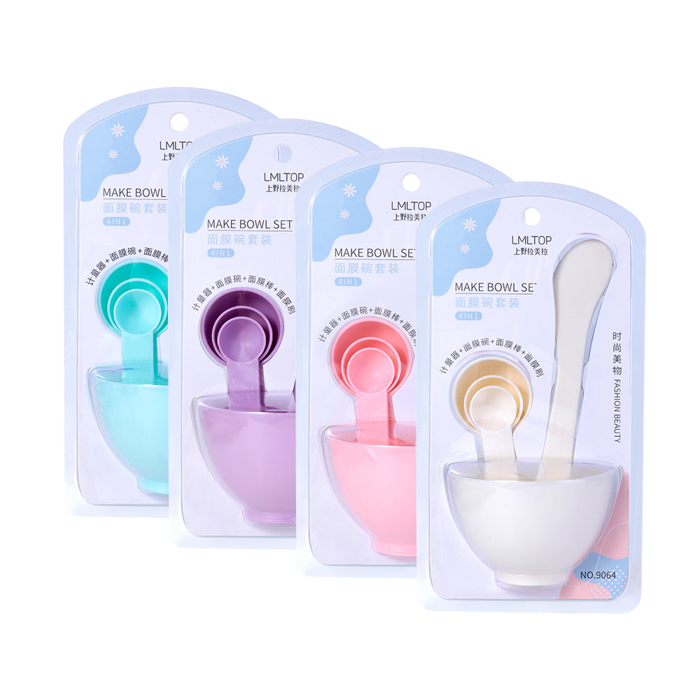 DIY Facial Mask Mixing Bowl Tool Set