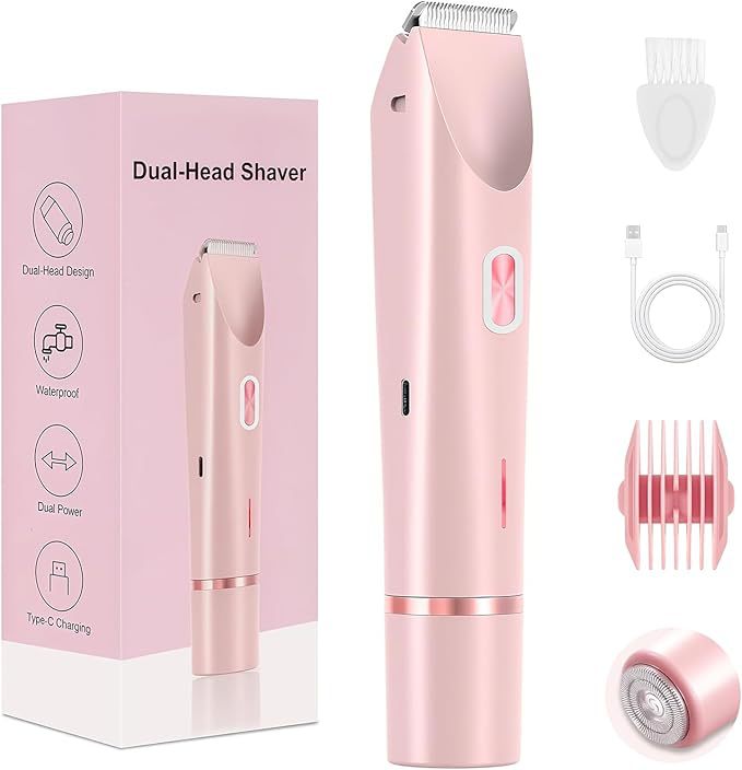 Dual Head Rechargeable Hair Removal Device