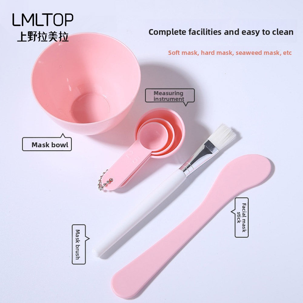 DIY Facial Mask Mixing Bowl Tool Set