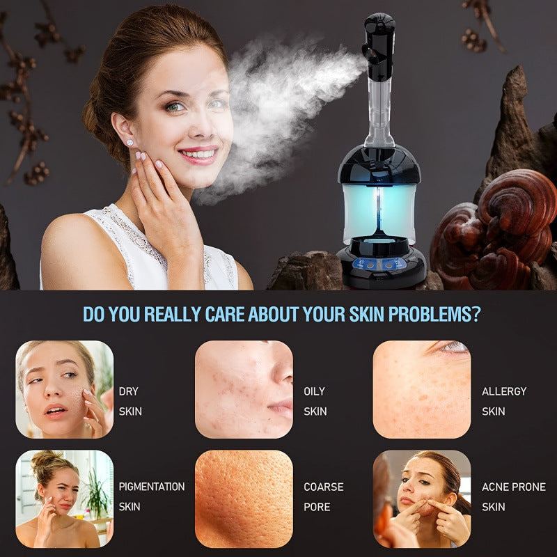 Adjustable Ozone Facial Steamer